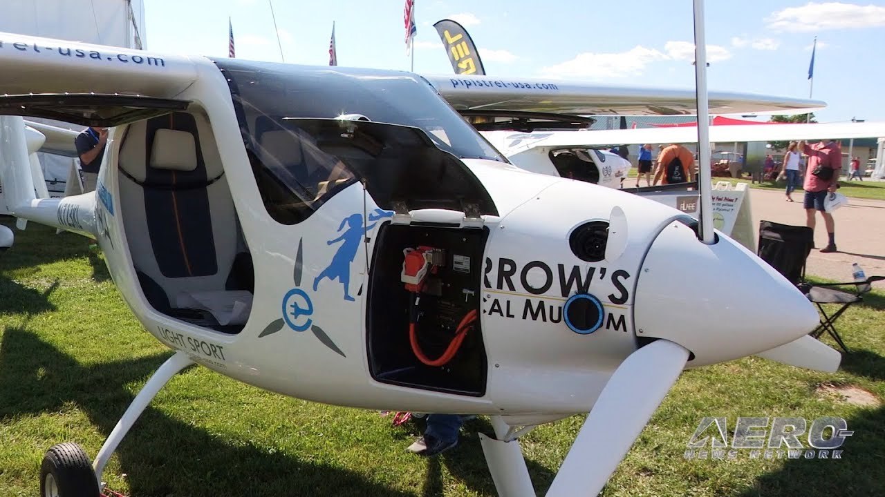 Battery operated aircraft.Pipistrel Alpha Electro - , Slovenia, Electro, Longpost