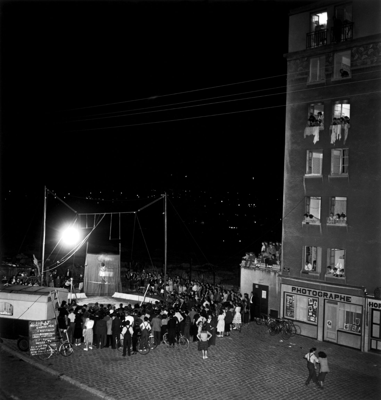 Жизнь парижских пригородов в 1950-х. - Париж, Франция, Фотография, Длиннопост, Ретро