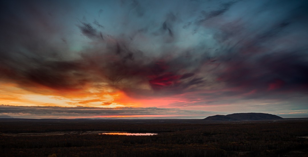 Another dawn - My, Kamchatka, dawn, Sunrises and sunsets, Nature, Sky