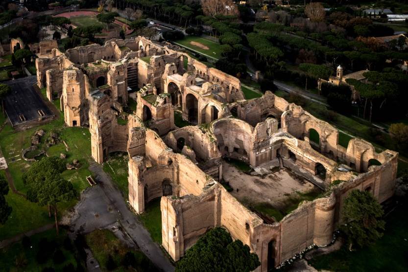 Baths (Thermae) of Caracalla - Rome, Ancient Rome, The Roman Empire, Baths of Caracalla, Longpost