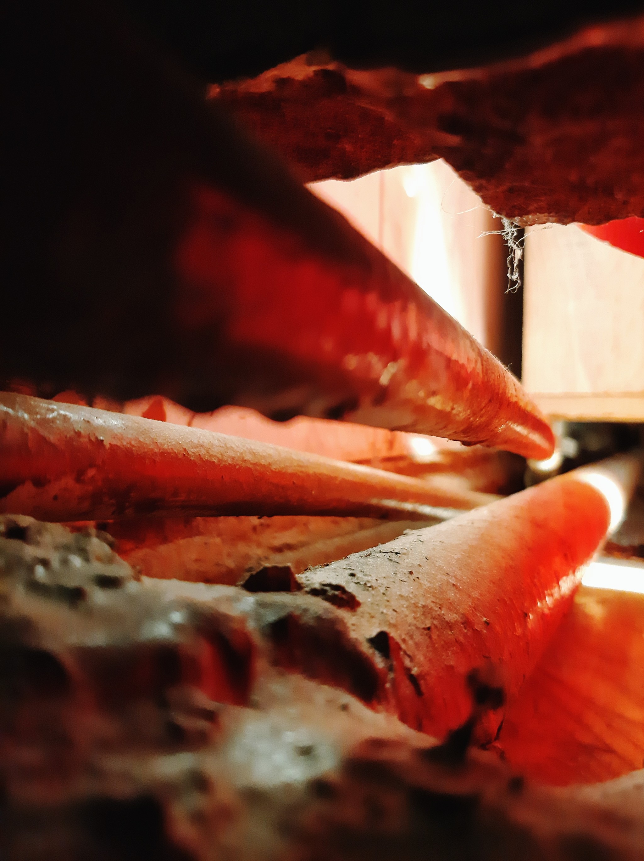 Trumpets at sunset - My, The sun, Sunset, The photo, Pipe, Homemade, Red