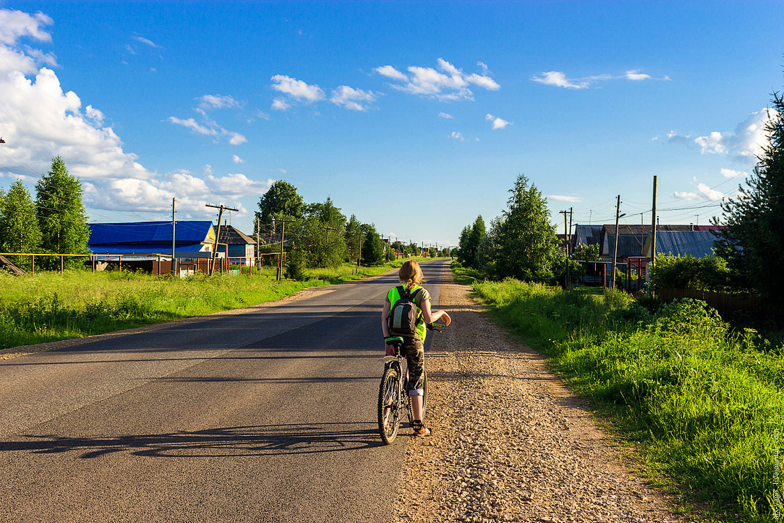 A small circle on bikes. - My, Travels, Bike ride, The photo, Kirov region, Longpost