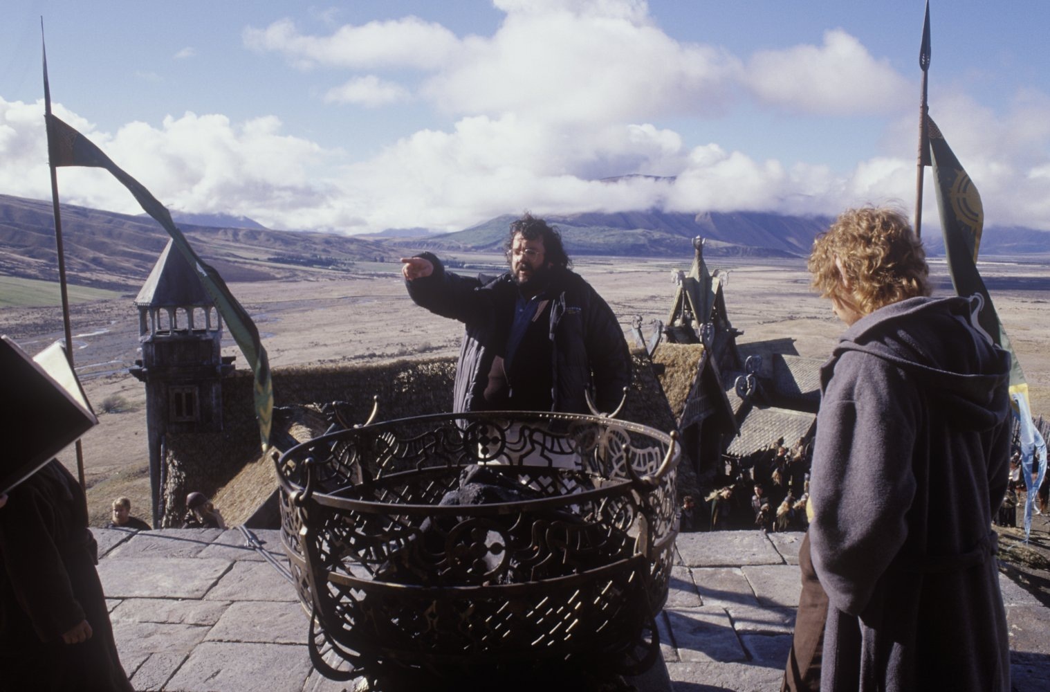 Photos from the filming of the Lord of the Rings trilogy. - Lord of the Rings, Middle earth, Tolkien, Movies, Longpost