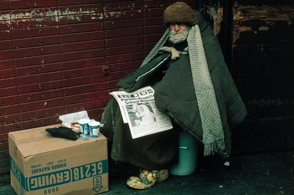 New York 1983. Photographs of New York by German photographer Thomas Hepker - USA, New York, Longpost