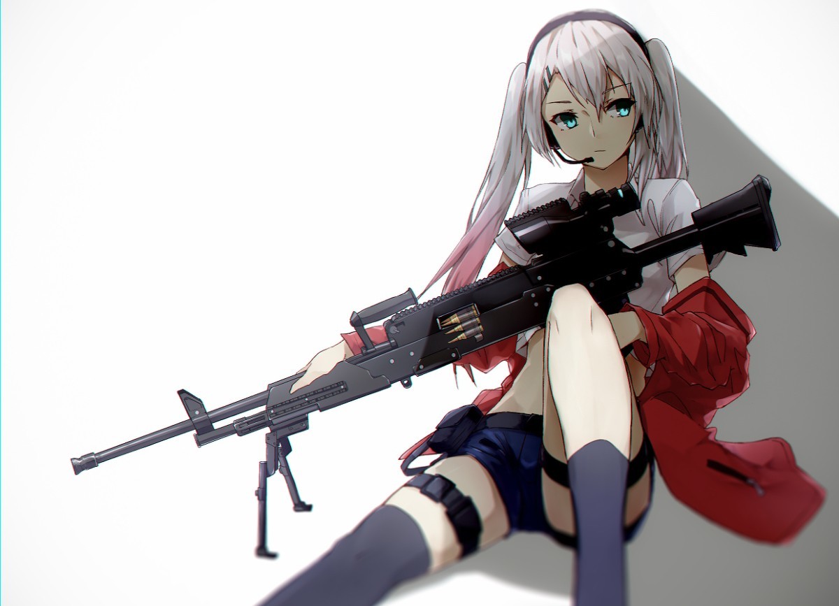 My echelon 1 - Anime art, Art, Girls frontline, Echelon, A selection, Longpost