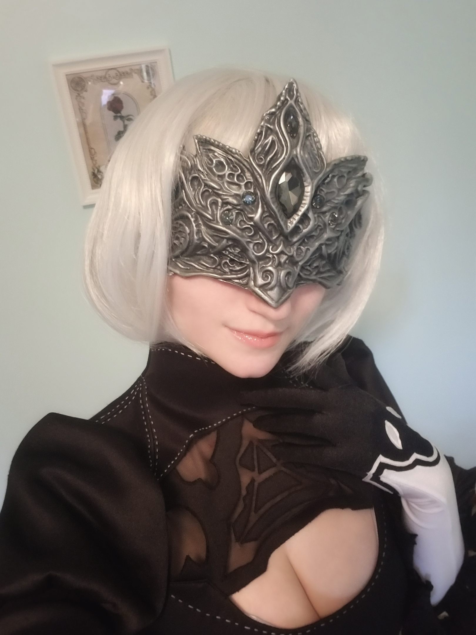 NieR:Automata YoRHa No.2 Type B - Fire Keeper Dark Souls 3 - My, NIER Automata, Cosplay, Dark souls 3, Dark souls, Fire keeper, The photo, Yorha unit No 2 type B, Longpost