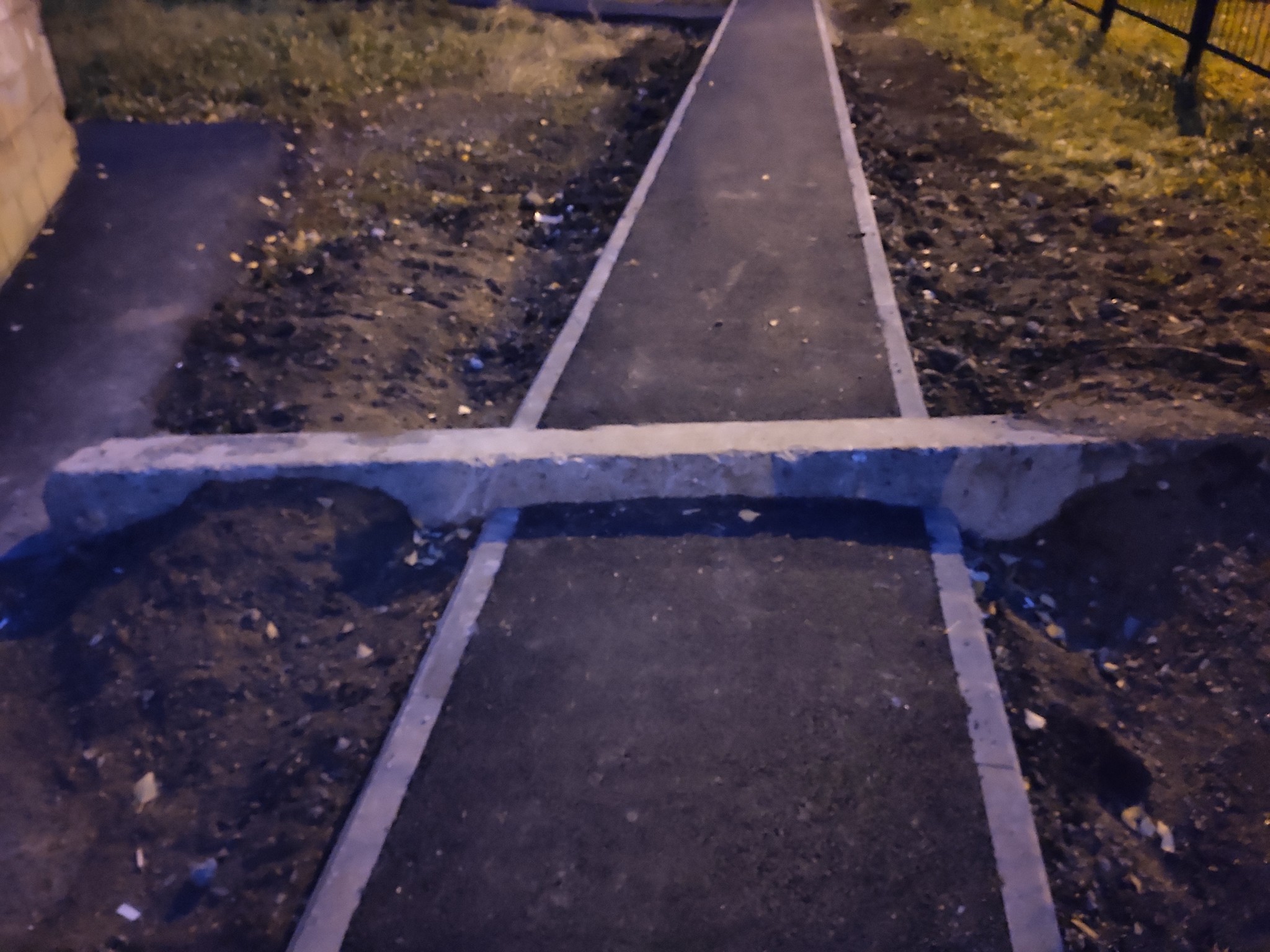 New sidewalk. - My, Sidewalk, Ufa