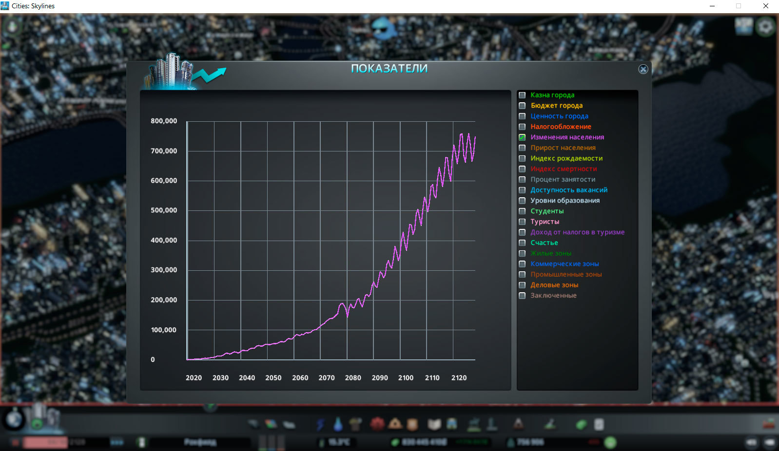 Cities Skylines. 765 000 жителей - Моё, Cities: Skylines, Компьютерные игры, Население, Длиннопост