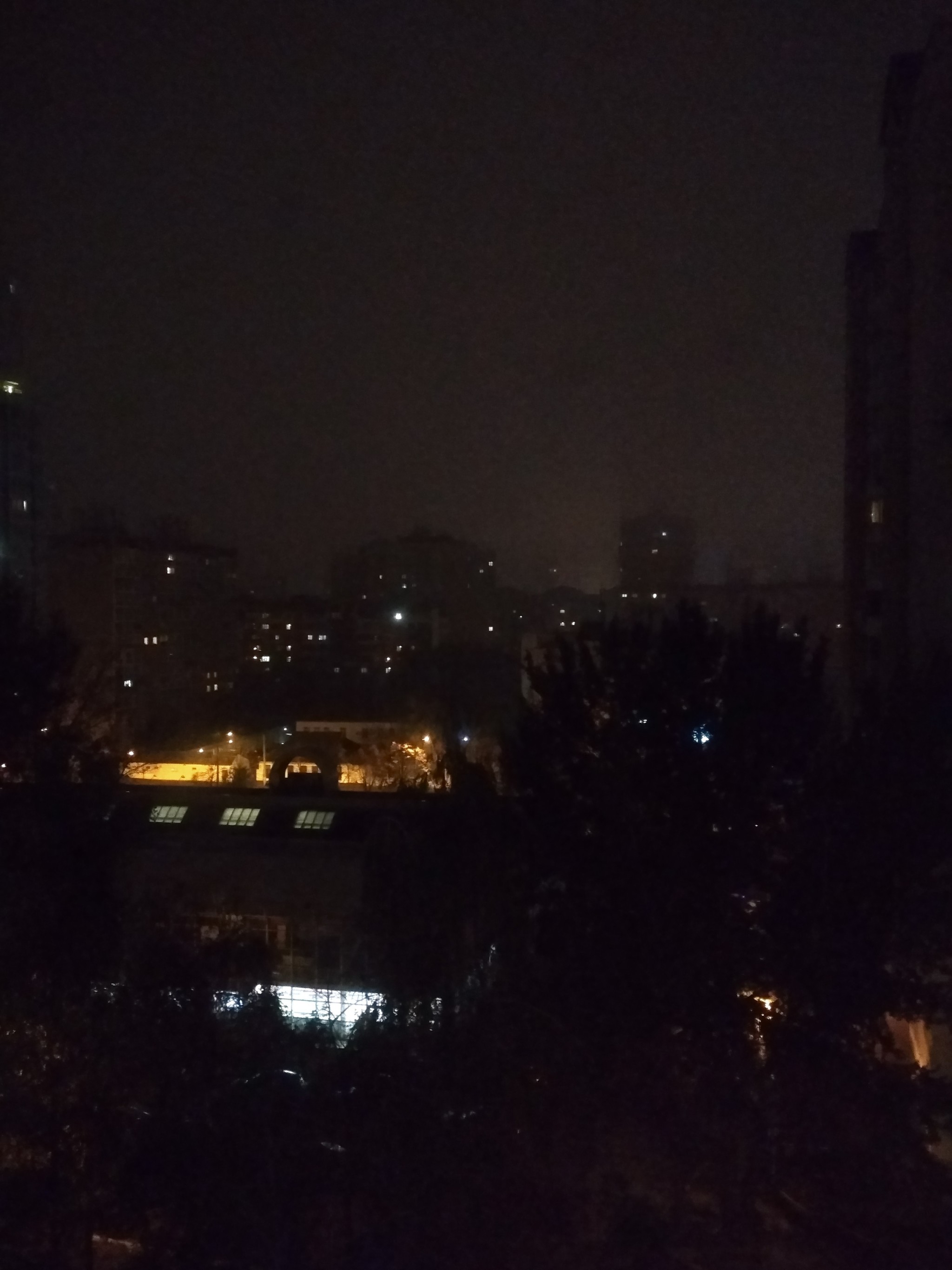 Night Kyiv and smog - My, Kiev, beauty, Smog, Night, Longpost, The photo