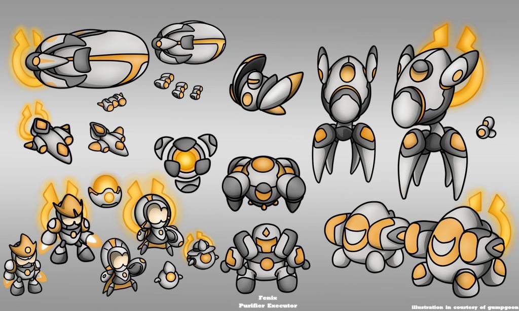 StarCraft 2 CO-OP commanders in Carbot style - Starcraft, Starcraft 2, Cooperative, CarbotAnimations, Art, Games, Computer games, Commander, Longpost