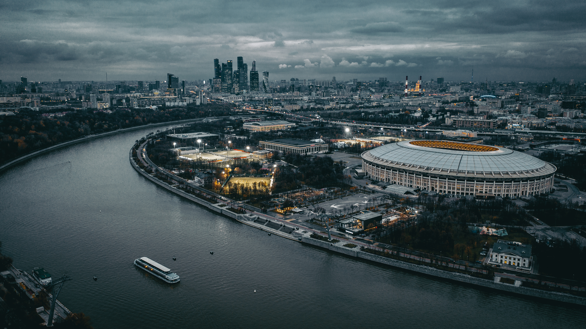 Стадион Лужники Москва Сити