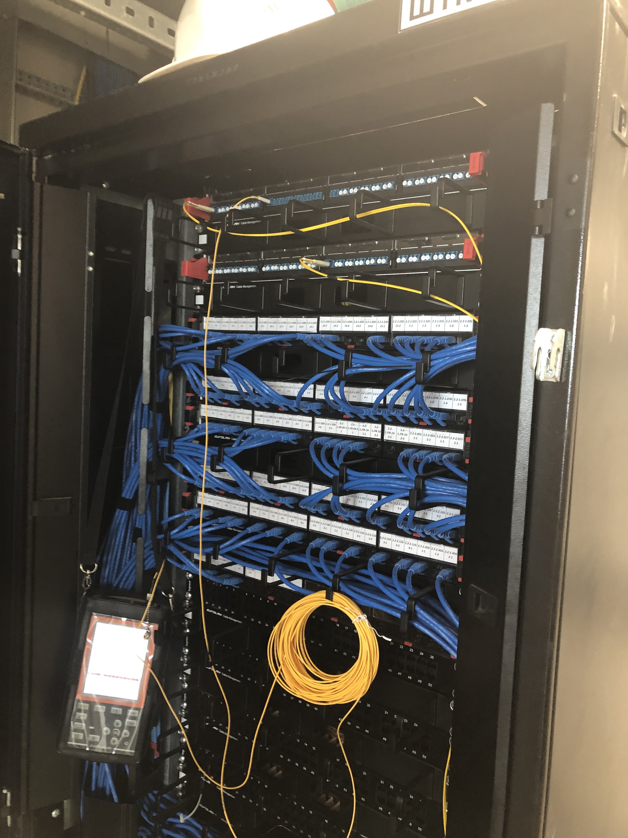 We do this too) - My, Installation of SCS, SCS, Cableporn, Vols, Video, Longpost