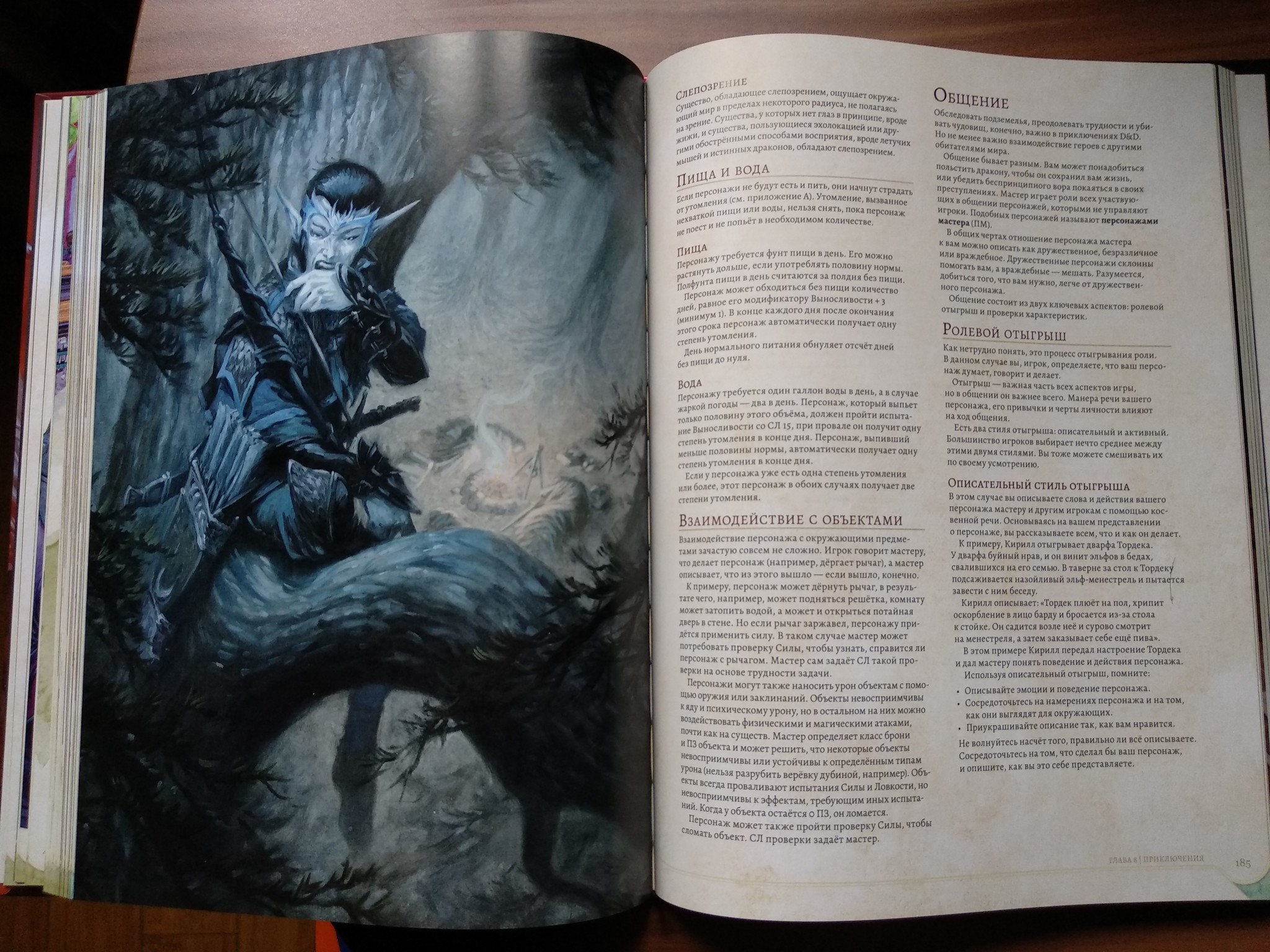 Russian edition of the Player's Book - My, Tabletop role-playing games, Dnd 5, Dungeons & dragons, Our NRI, Board games, Longpost