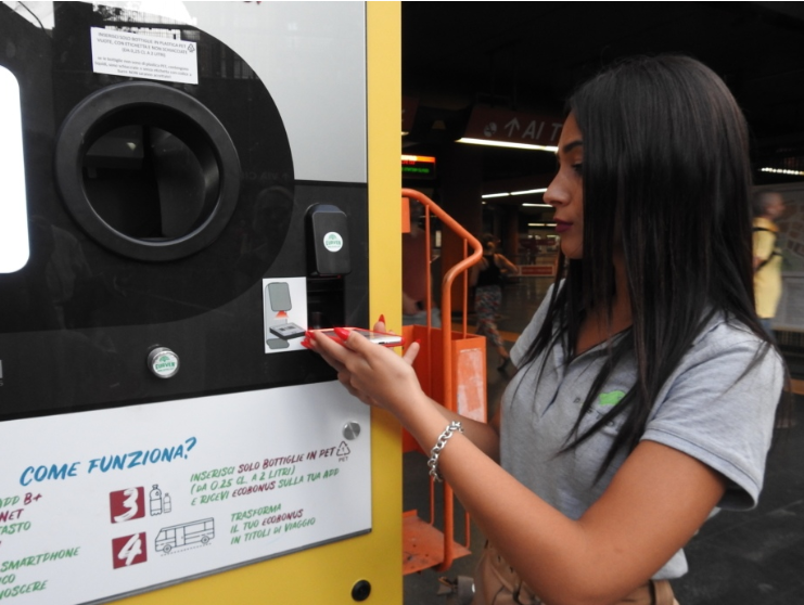 How to pay for your subway fare using an empty bottle: - Fandoms, Garbage, Plastic, Ecology, Istanbul, Rome, Indonesia, Waste recycling, Longpost