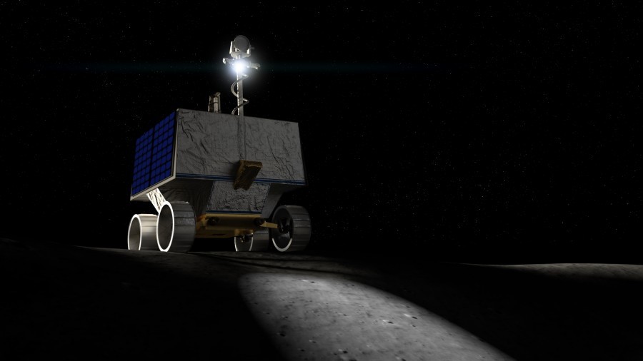 NASA will land a rover on the moon's south pole - Space, NASA, Rover, South Pole, moon, Press release, Video, Longpost