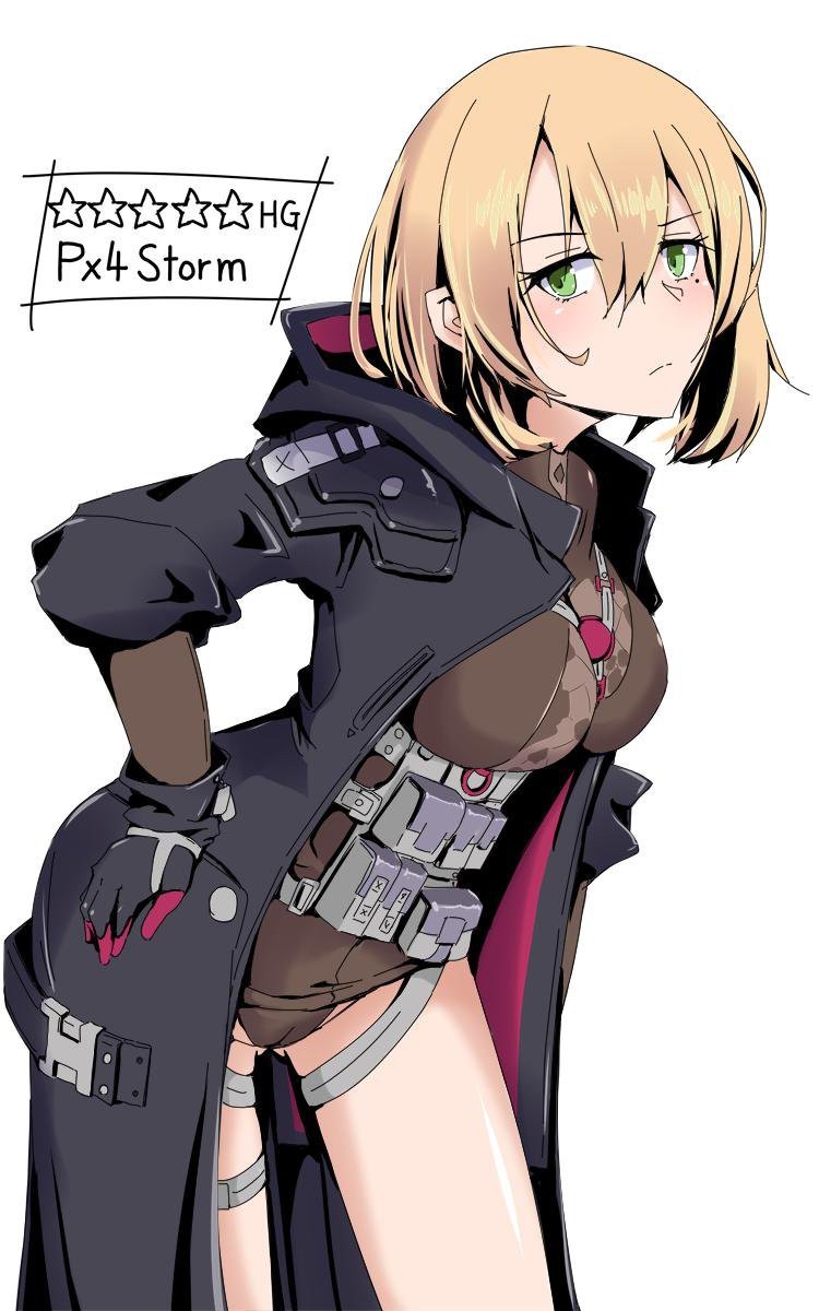 Px4 Storm - Anime art, Art, Girls frontline, Px4 Storm, A selection, Longpost