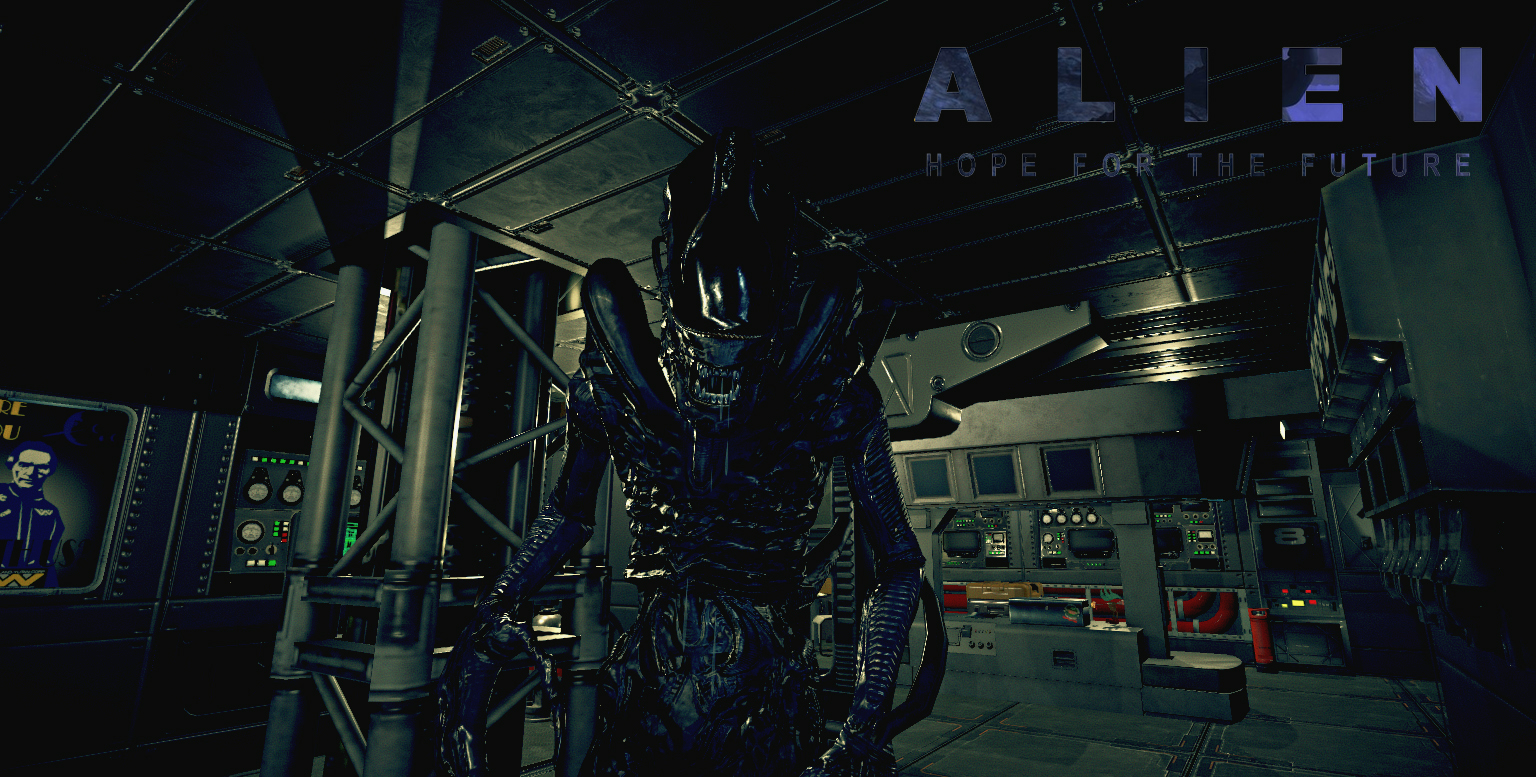 Basic information about the Alien: Hope For The Future project - My, Alien movie, Xenomorph, Unity3d, Video, Longpost