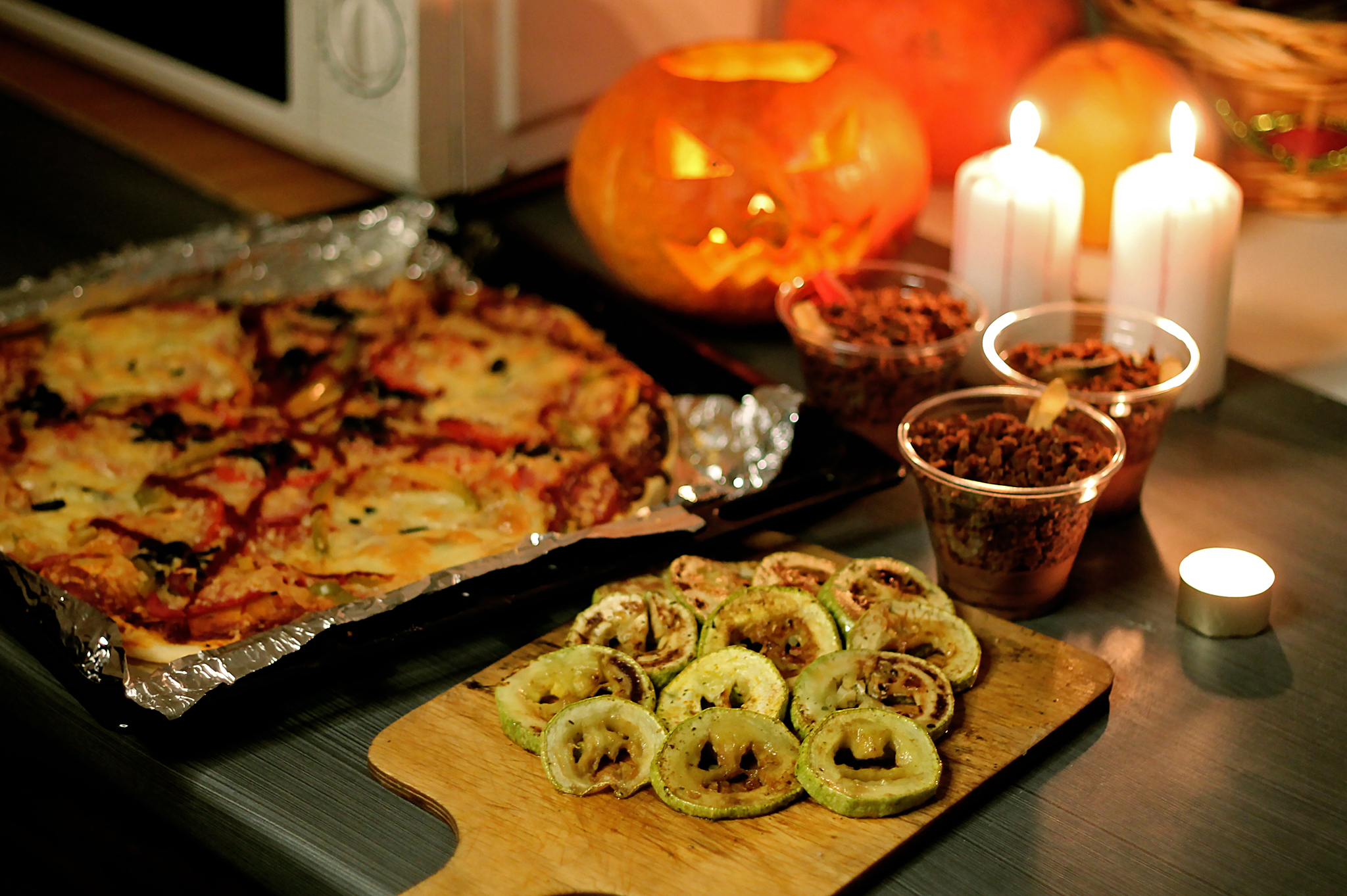 My Halloween dinner - My, Halloween, Holidays, Food, Longpost