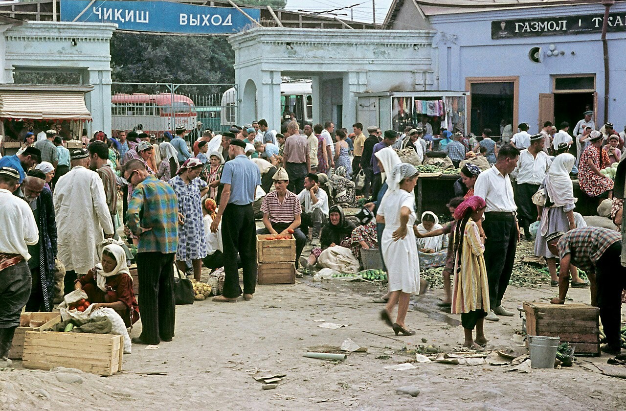 Самарканд, 1970-е годы. - СССР, Самарканд, Длиннопост, 70-е