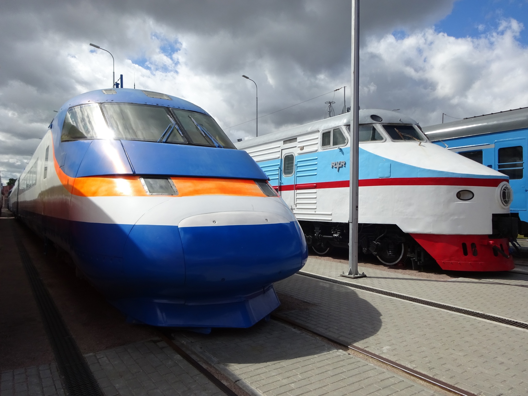 Russian Railway Museum, St. Petersburg - My, Locomotive, Saint Petersburg, Museum of Russian Railways, Museum, A train, Video, Longpost