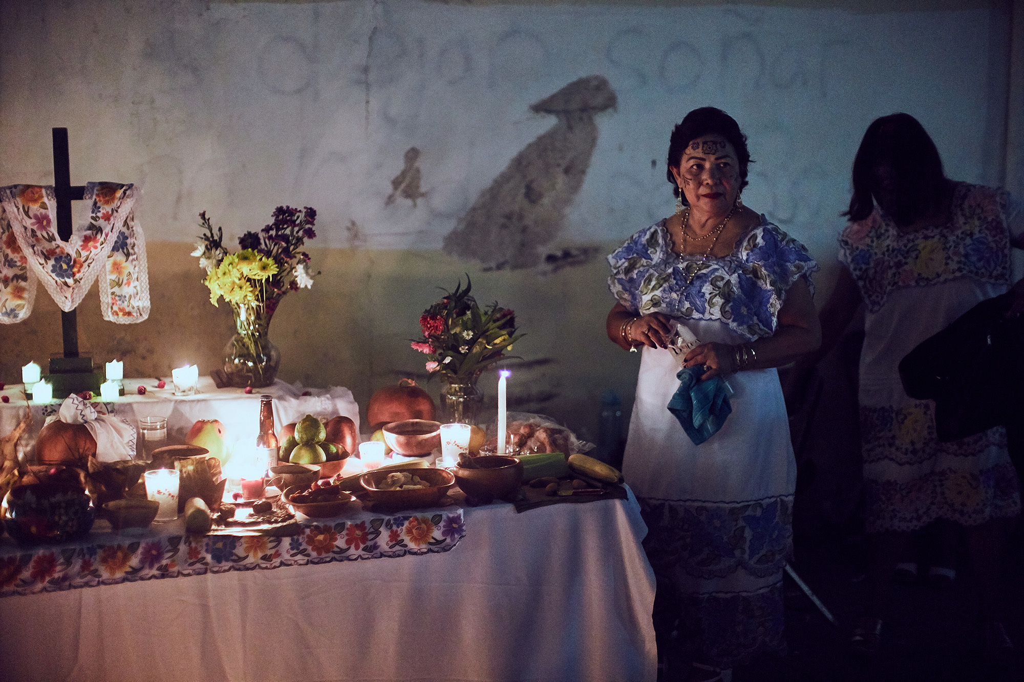 Day of the Dead in Mexico - My, Mexico, Central America, The photo, Night, The day of the Dead, Longpost