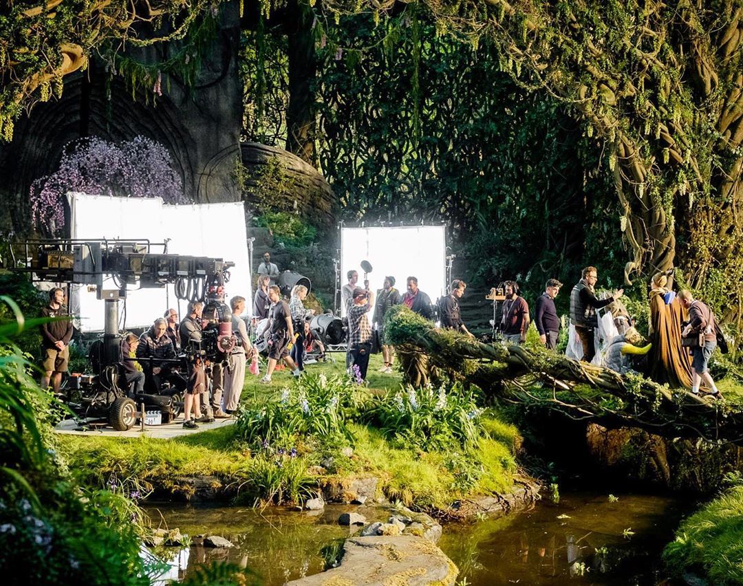 Behind the scenes of the movie Maleficent: Mistress of Evil - Movies, Maleficent: Mistress of Darkness, Behind the scenes, Angelina Jolie, Elle Fanning, Chiwetel Ejiofor, Michelle Pfeiffer, Longpost