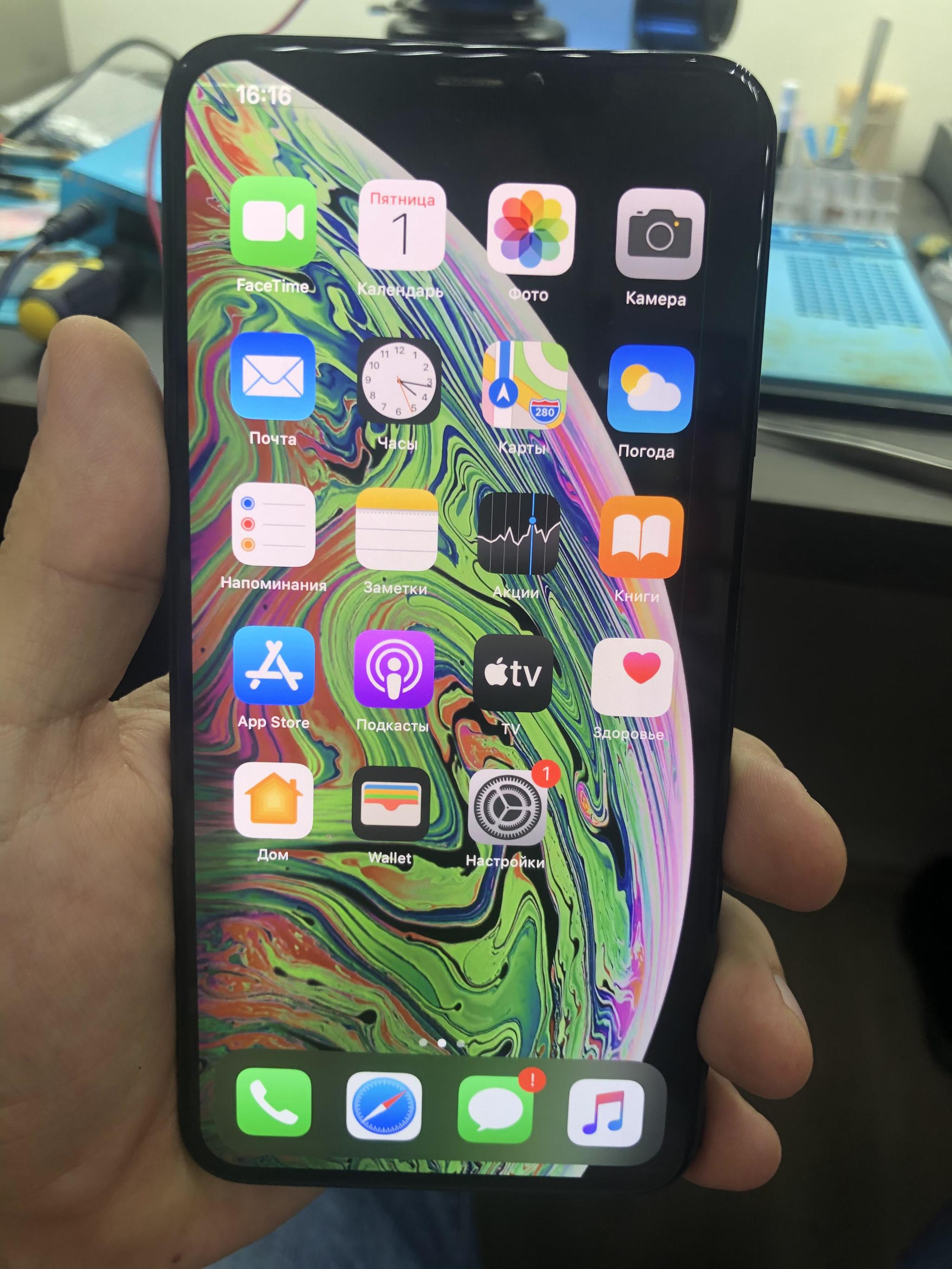 IPhone XS MAX после воды и китайской зарядки | Пикабу