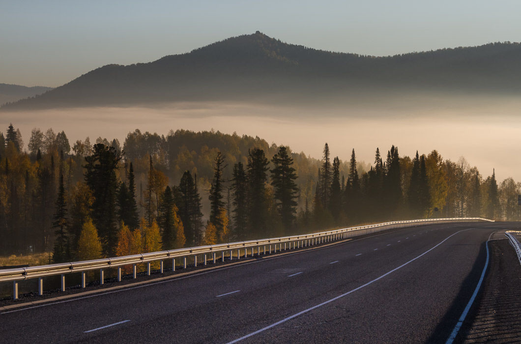 Beautiful Russian roads - Russian roads, Road, Russia, A selection, beauty, Longpost