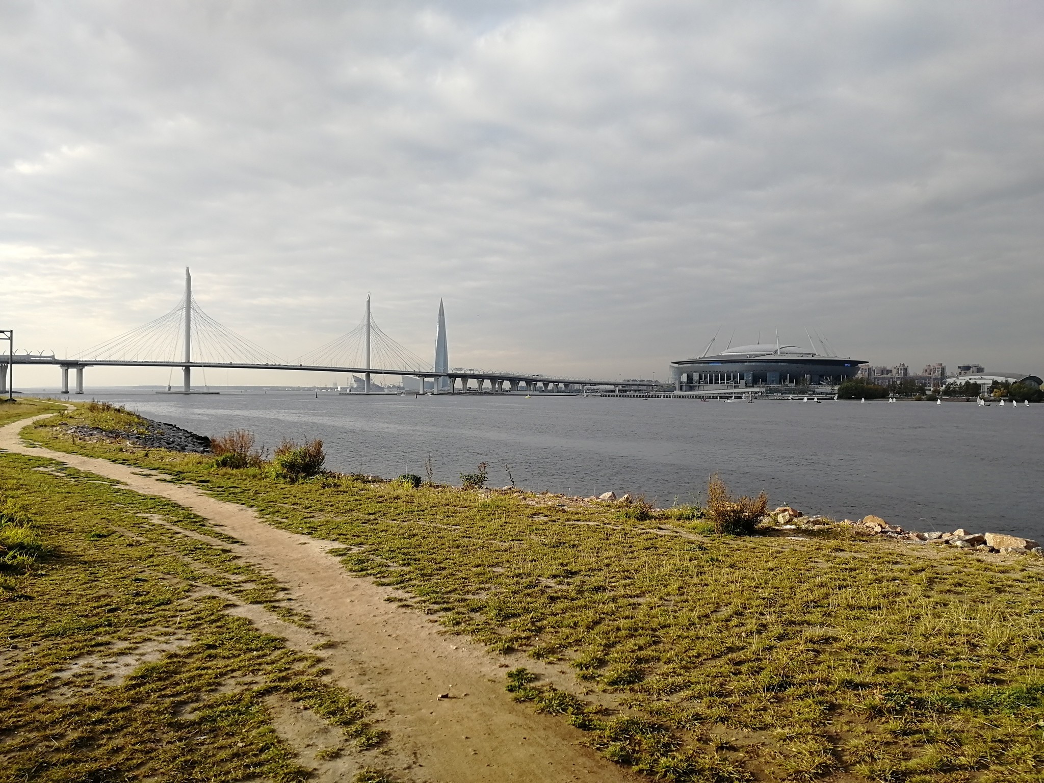 Фото новых объектов Санкт-Петербурга - Моё, Санкт-Петербург, Охта-Центр, Стадион Зенит, Фотография