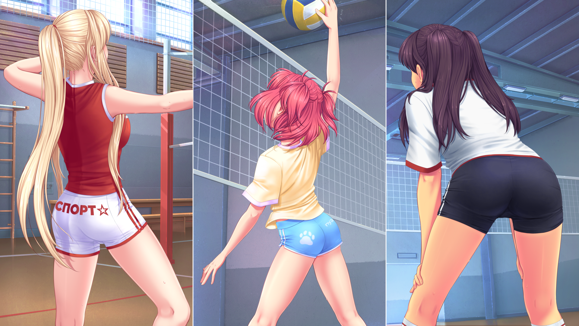 Oh sport, you are the world! - My, Visual novel, Moe Era, Orikanekoi, Anime, Not anime, Martha, Nana, Sima