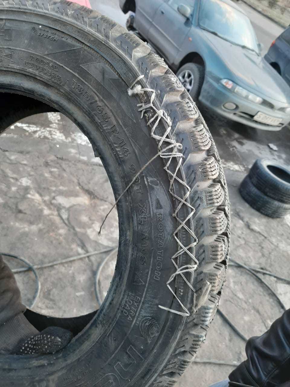 “It still looks good,” they said.) - Tire service, Колесо, Auto repair, Wheels, Longpost