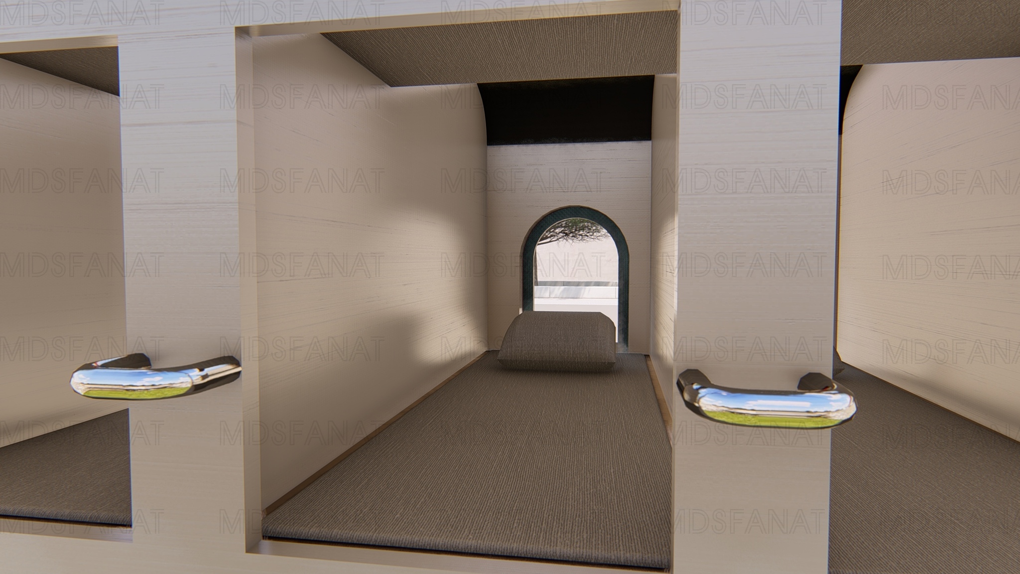 New capsule car to replace reserved seat - My, Russian Railways, Railway carriage, 3D modeling, Longpost