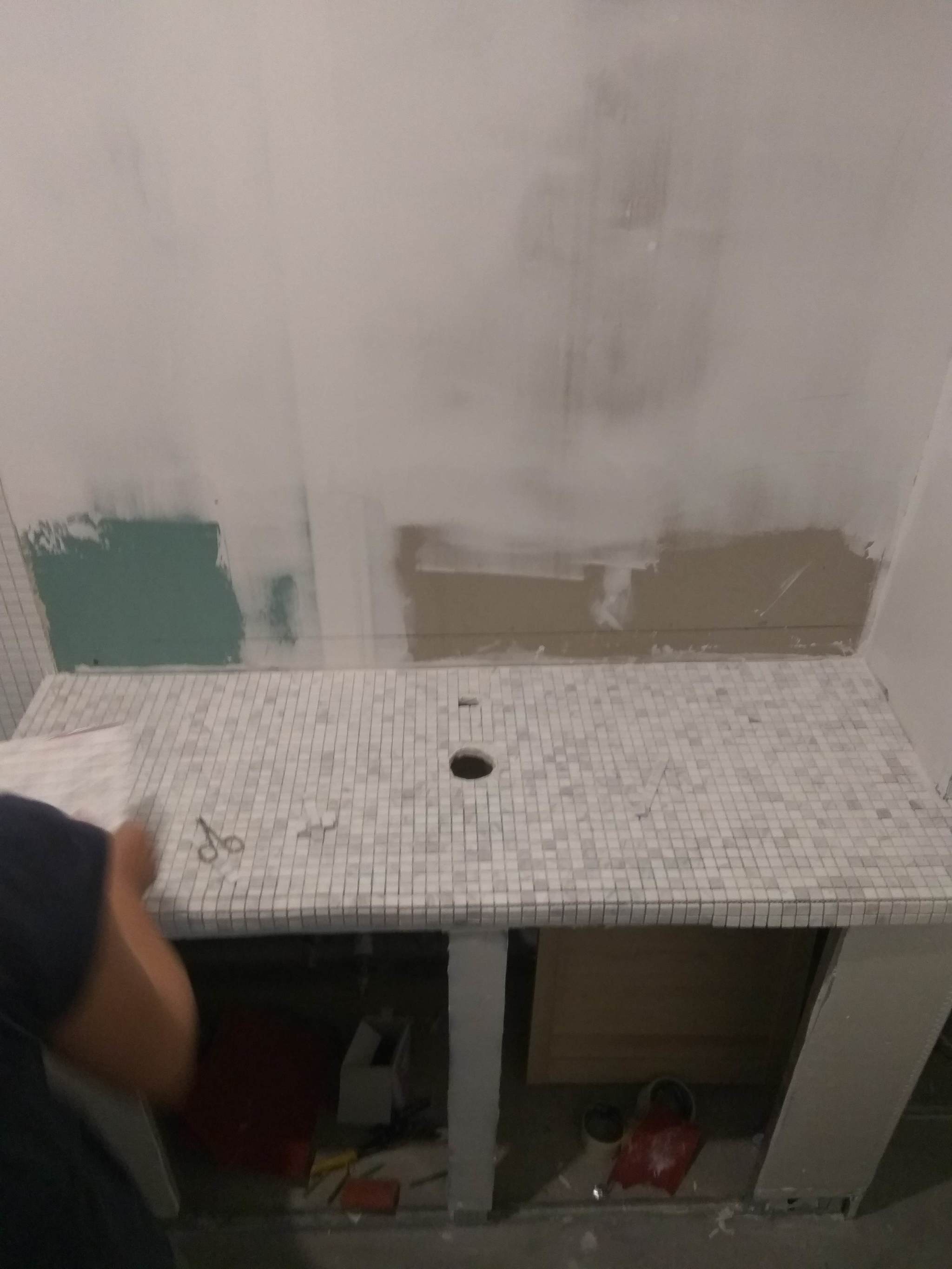 DIY repair part 17 bathroom continued - My, Longpost, With your own hands, Repair