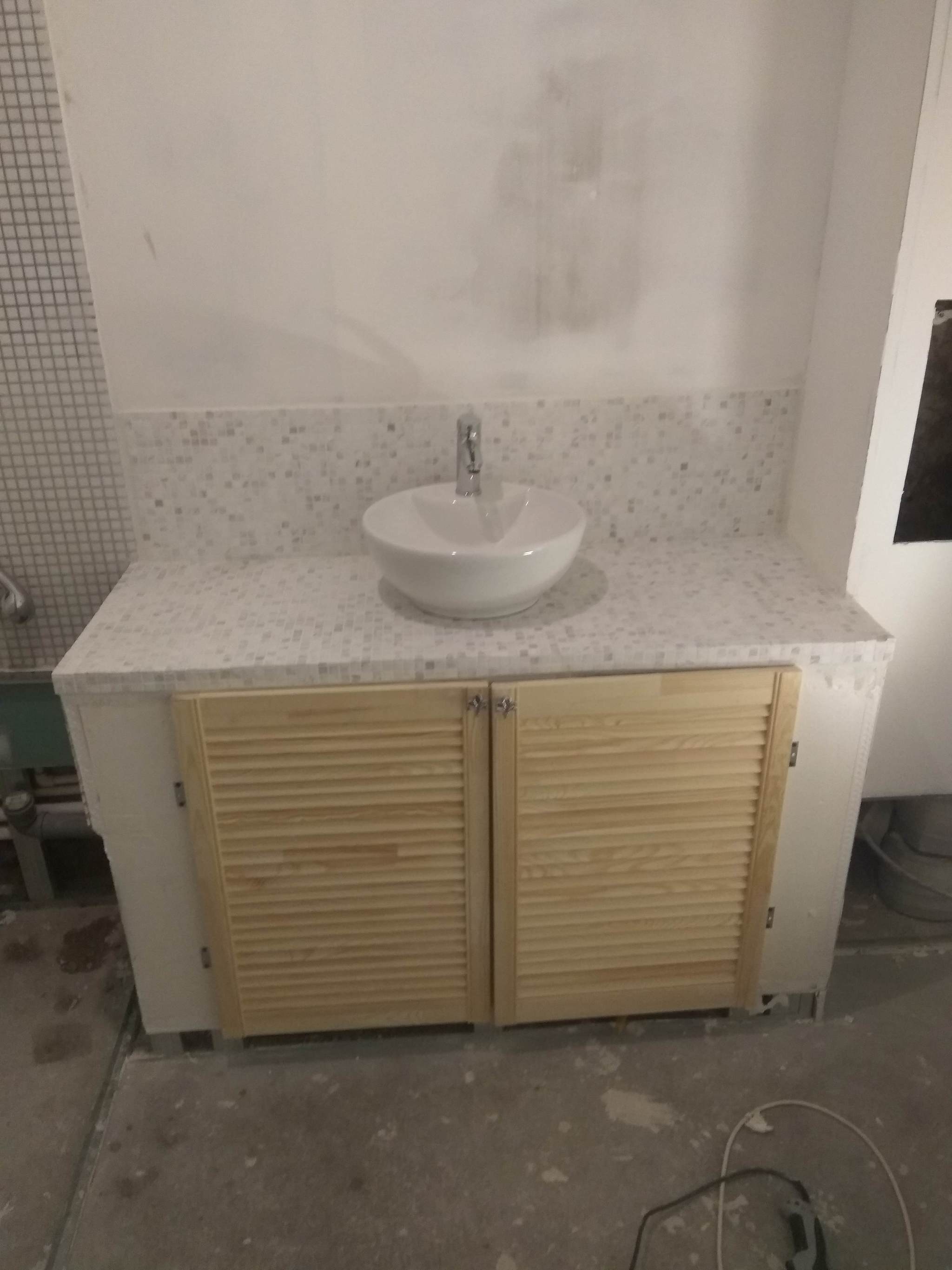 DIY repair part 17 bathroom continued - My, Longpost, With your own hands, Repair