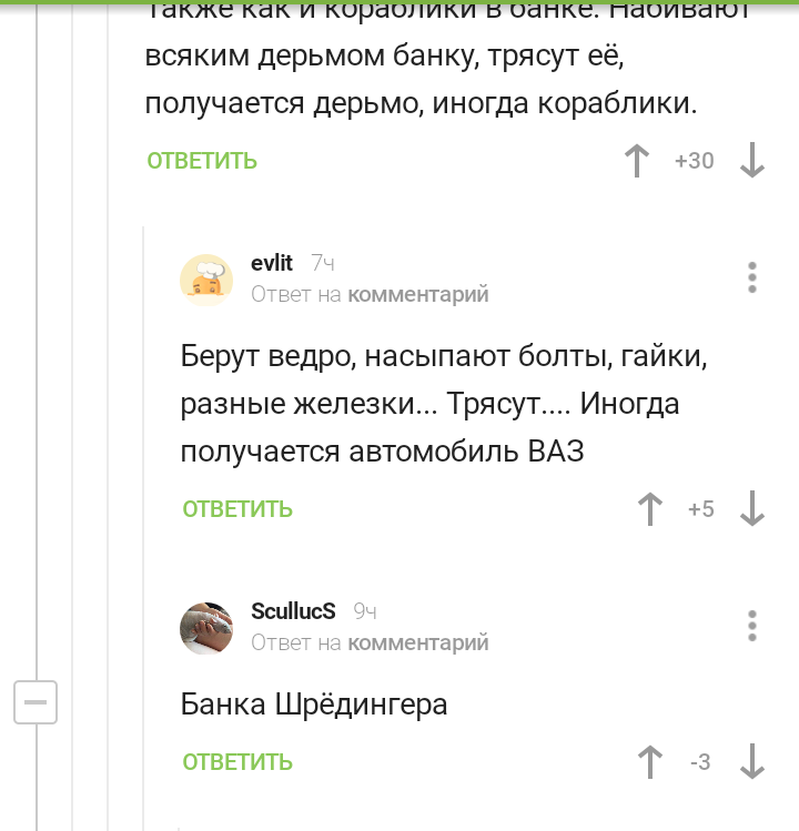 Peekaboo comments - Comments on Peekaboo, AvtoVAZ, Ship in a bottle, Screenshot