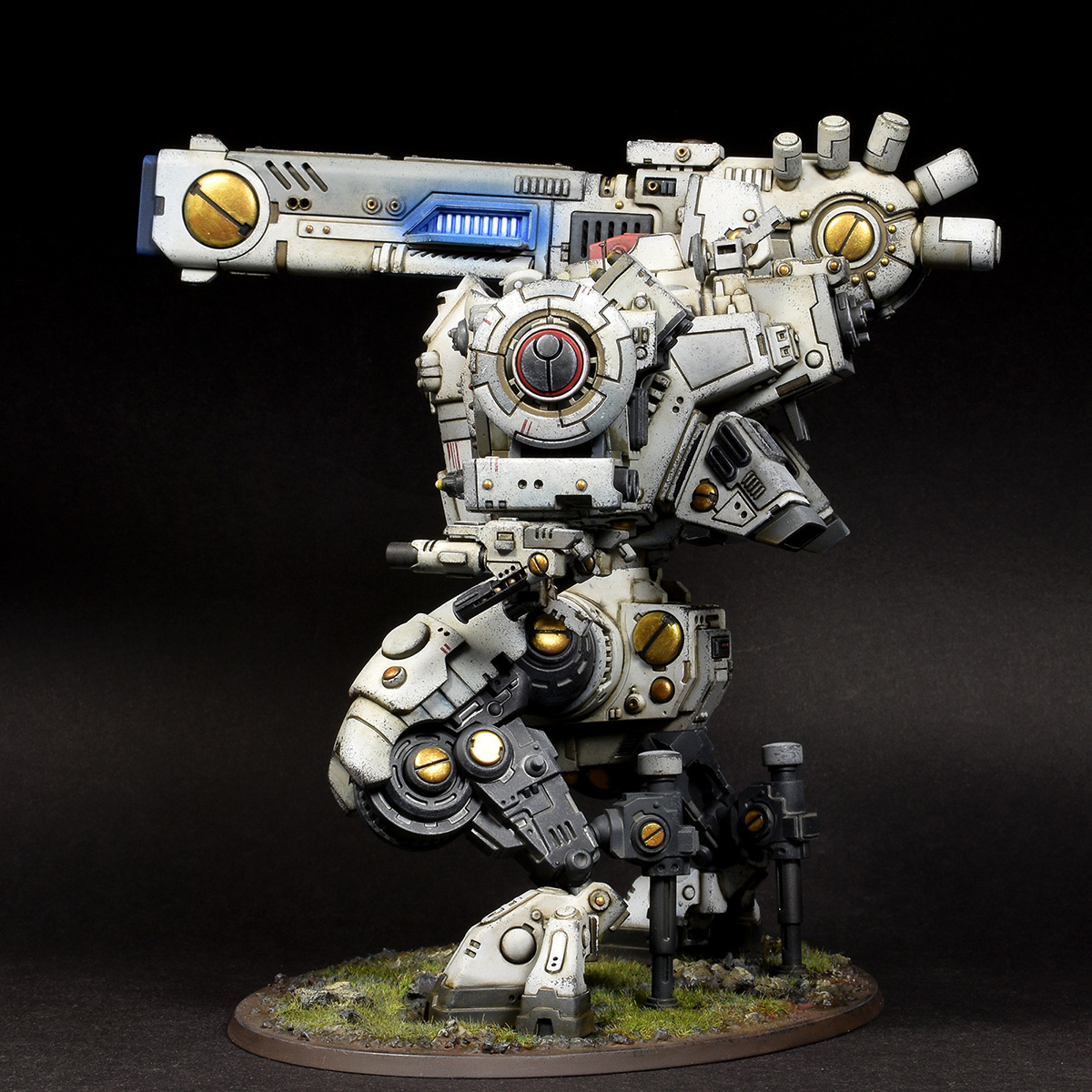 KV128 STORMSURGE, Warhammer 40k | - Моё, Моделизм, Warhammer 40k, Миниатюра, Wh miniatures, Длиннопост, Tau