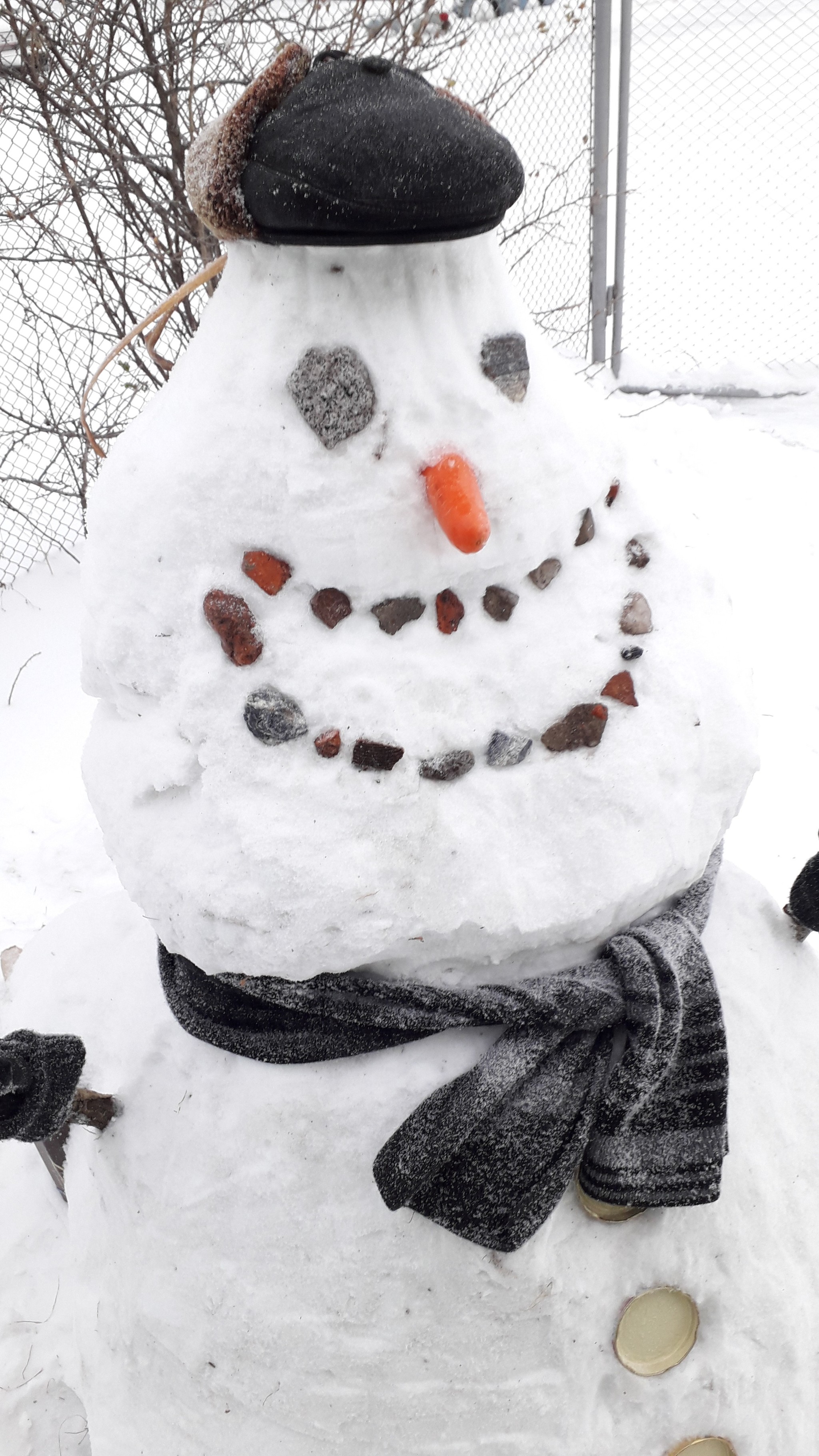 Winter is in full swing - My, Winter, snowman, Longpost