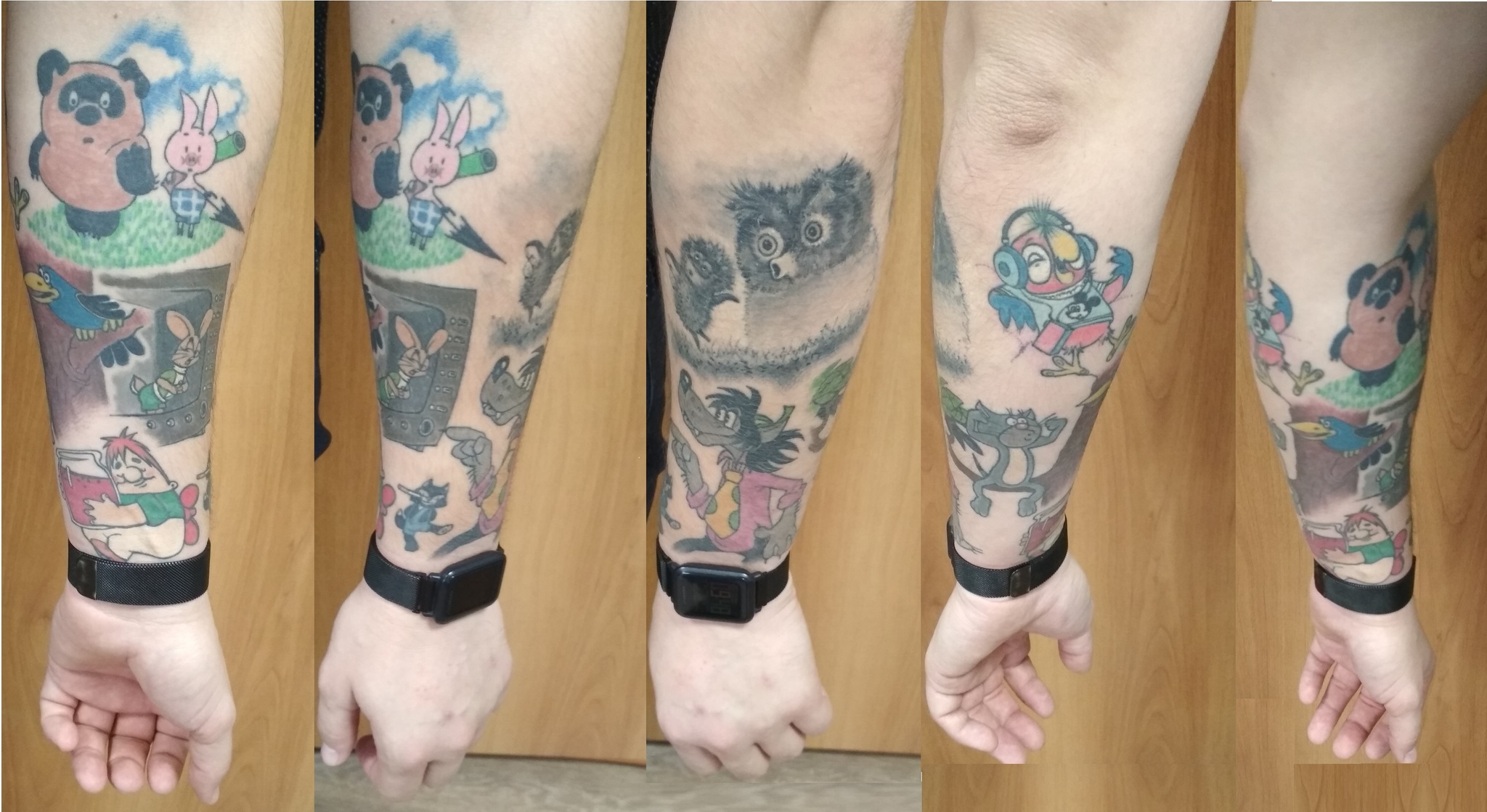 Sleeve Soyuzmultfilm - My, Tattoo, Soyuzmultfilm