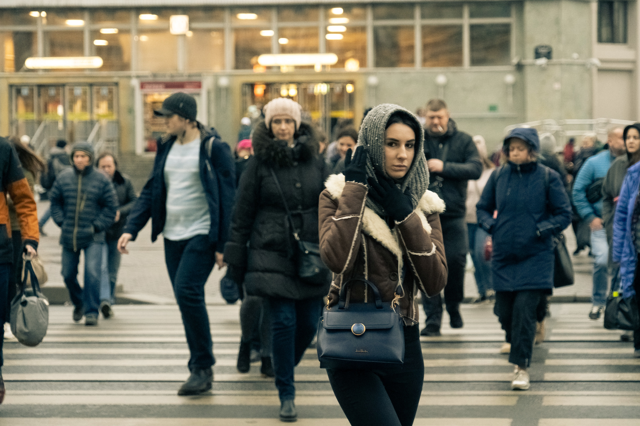 Sennaya Square this morning - My, Sennaya Square, Morning, Saint Petersburg, People, Longpost, The photo