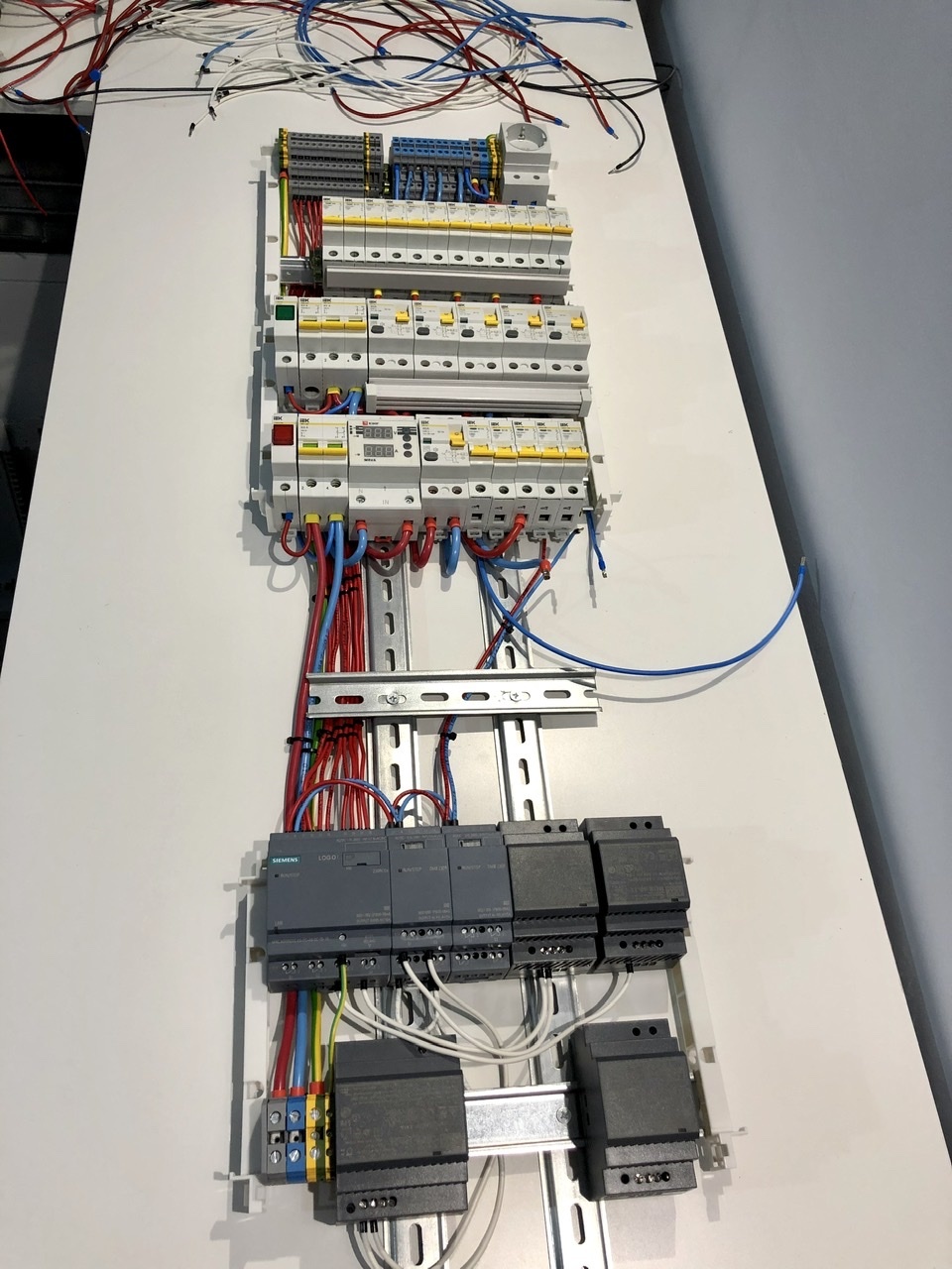 Electrical panel with automation for the apartment - My, Electrical board, Installation of the switchboard, Automation, Longpost