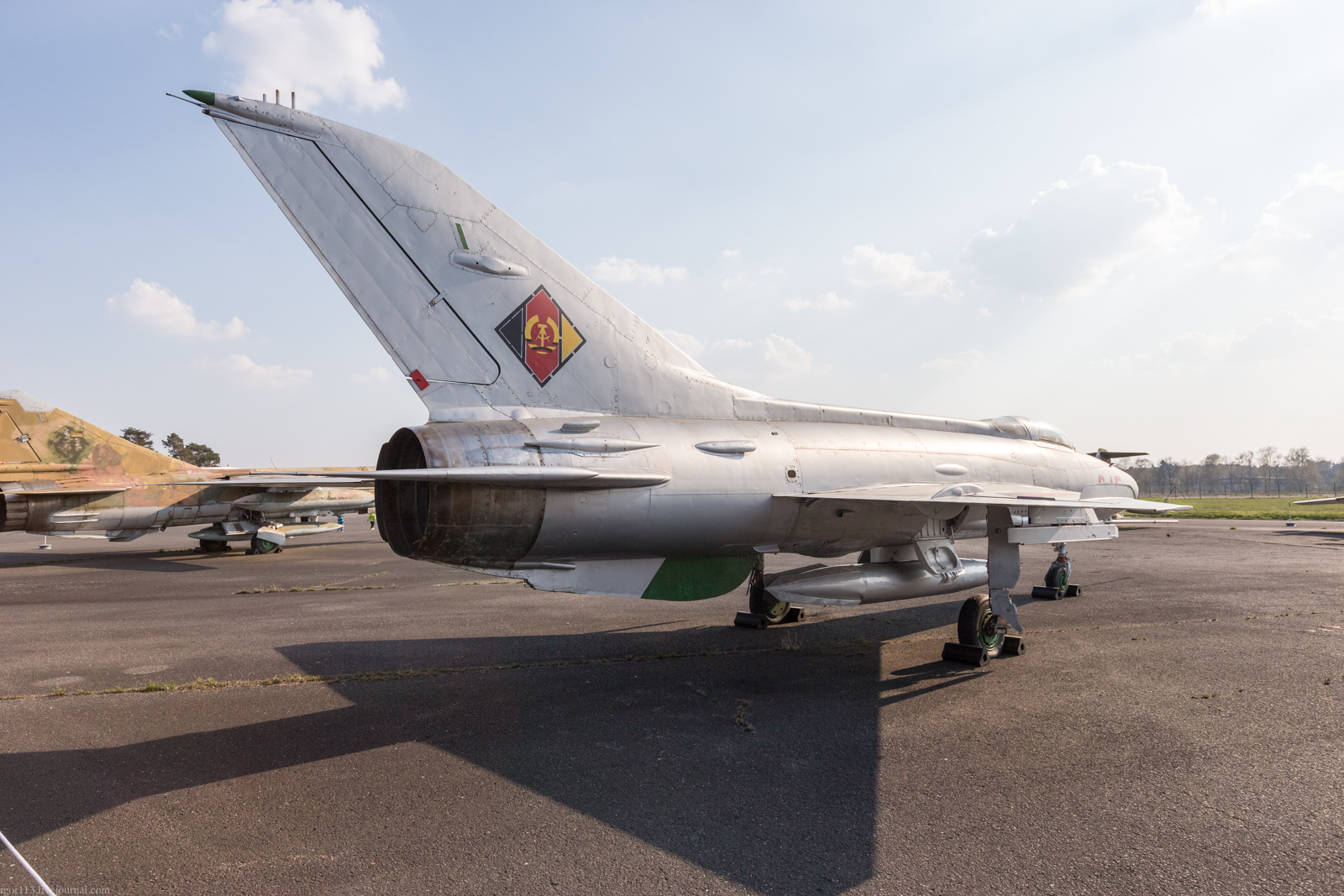 MIG-21F-13. German exhibit. - GDR, MiG-21F-13, Longpost