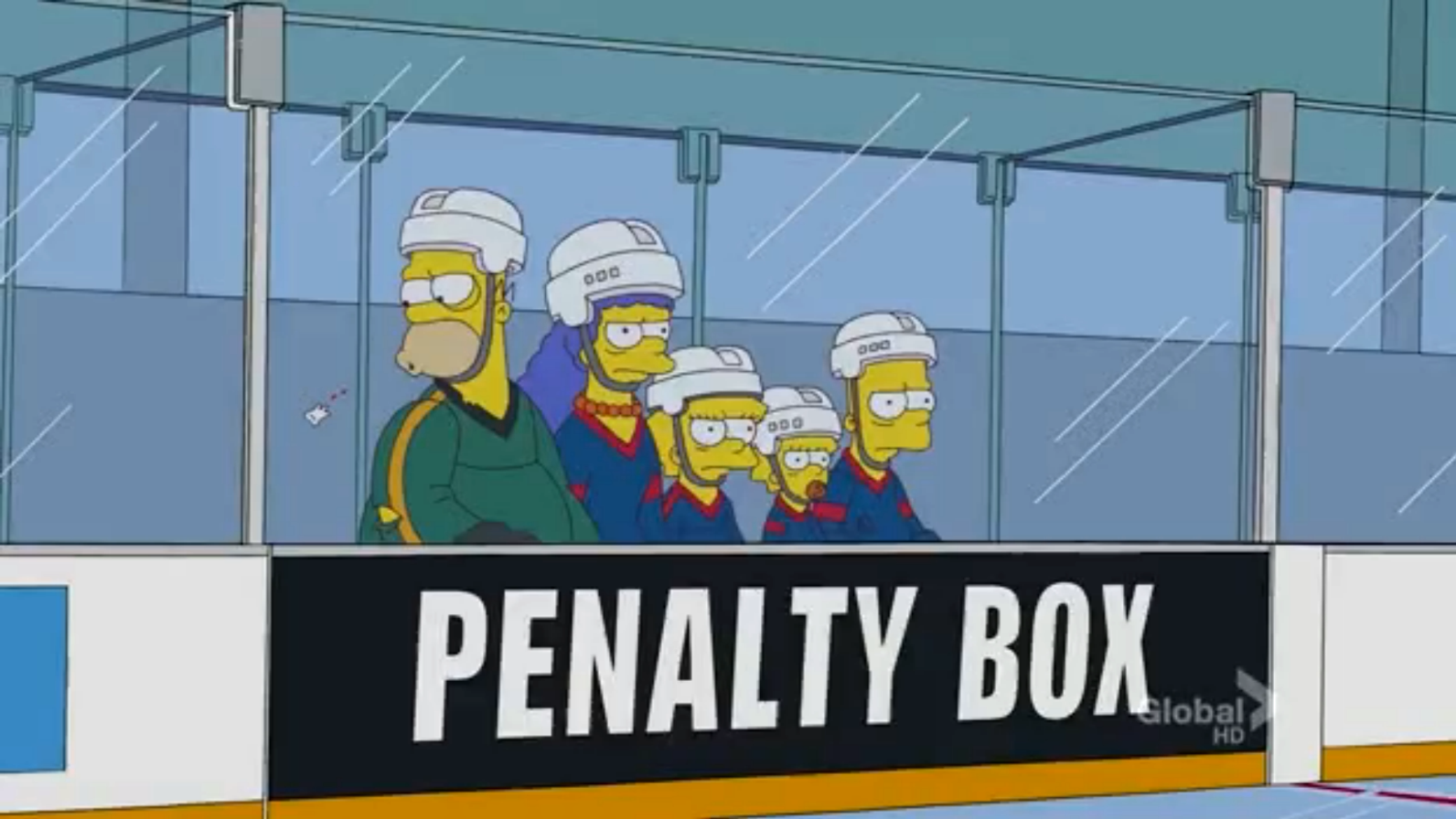 Simpsons for every day [November 26] - The Simpsons, Every day, Hockey, Nhl, Wayne Gretzky, GIF, Longpost