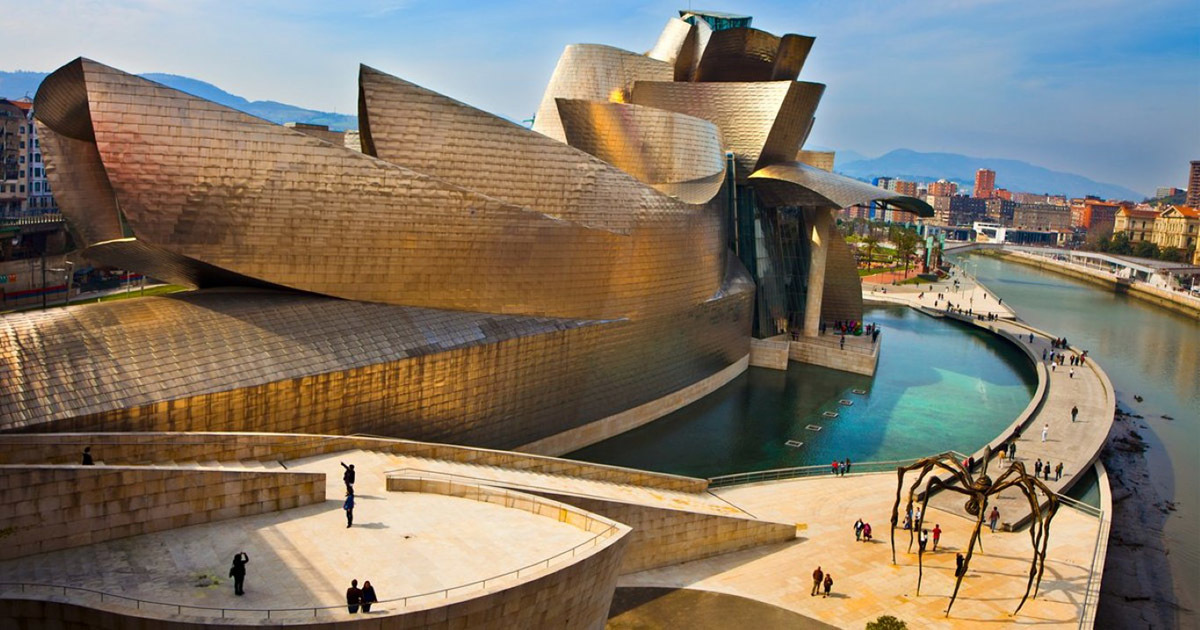 Guggenheim Museum Bilbao. - Spain, Bilbao, Frank Gehry, Architecture, Longpost