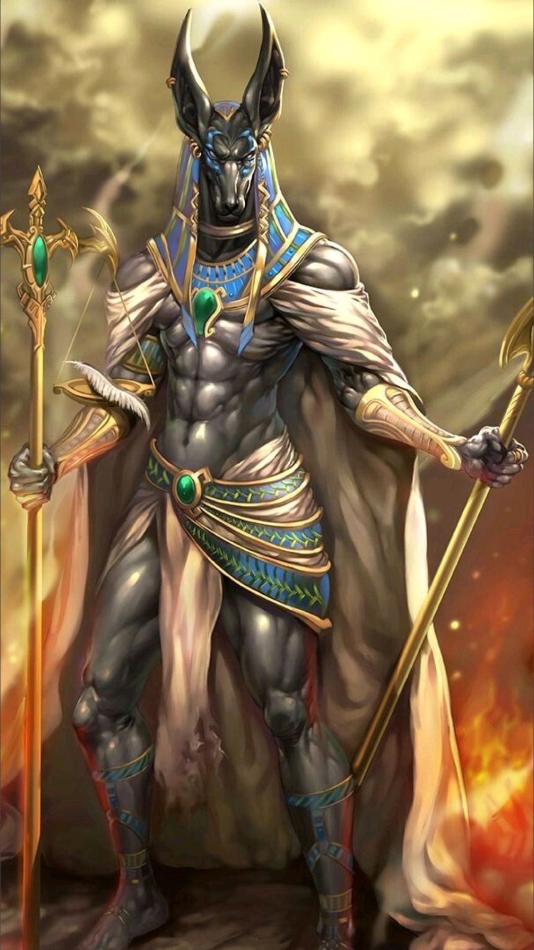 Anubis - Full HD phone wallpaper - Anubis, Phone wallpaper, Longpost, Egyptian gods