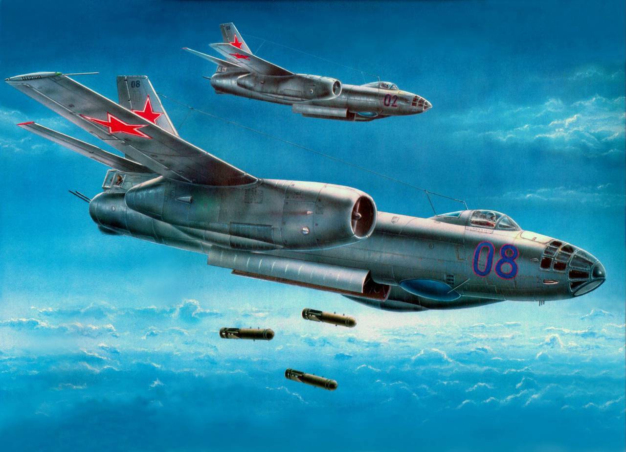 Combat use of IL-28. - Airplane, IL-28, Longpost