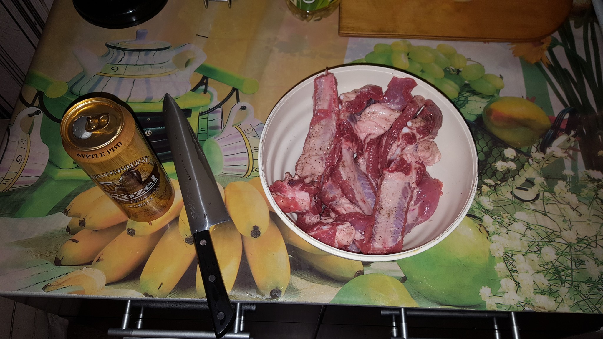 Pork ribs and not only ribs) - My, Dinner, Food, Longpost, Pork, Potato, Recipe, Cooking, Ribs