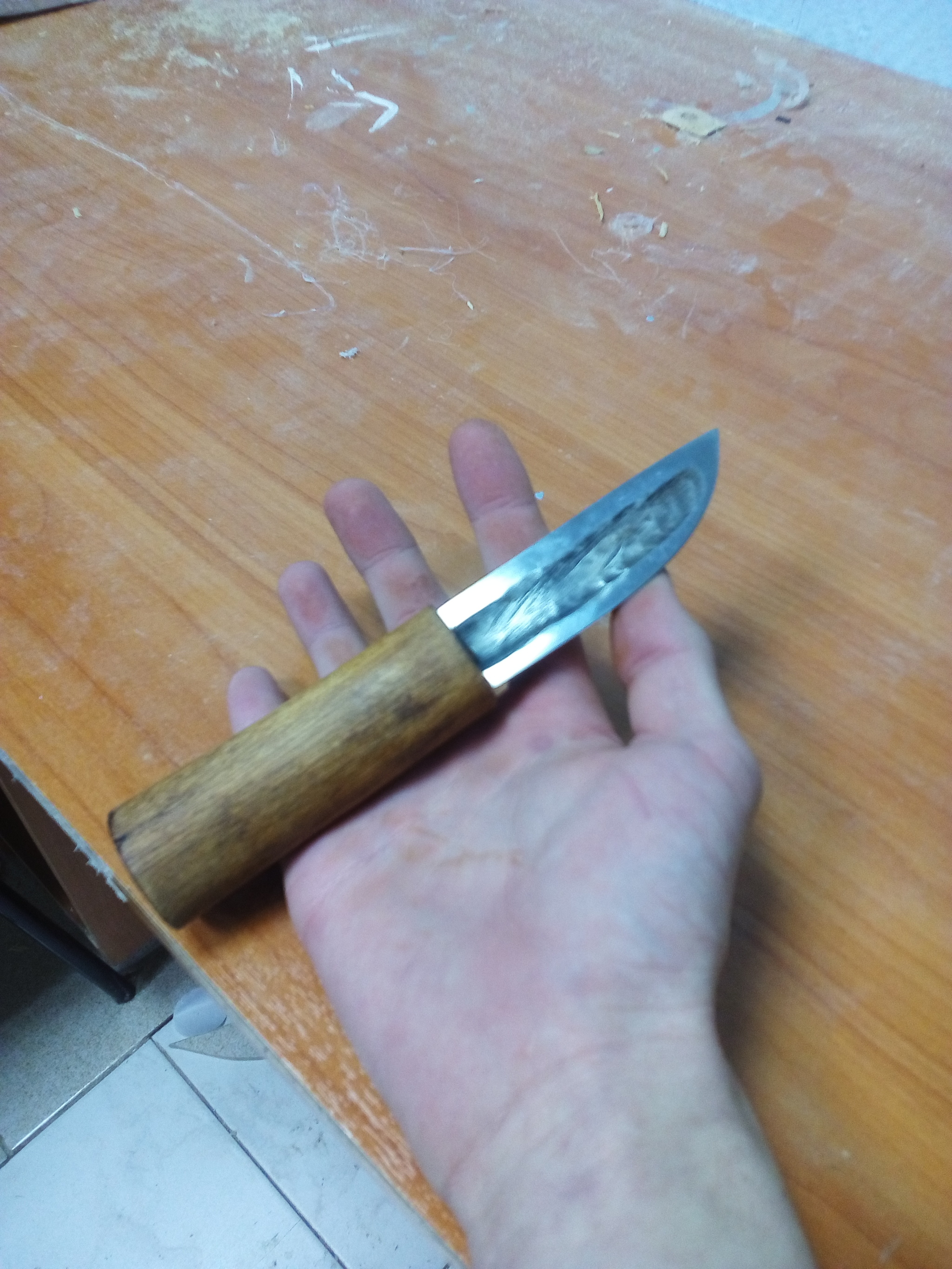 Knife from A to Z, part 2, handle - My, Knife, With your own hands, At home, Longpost