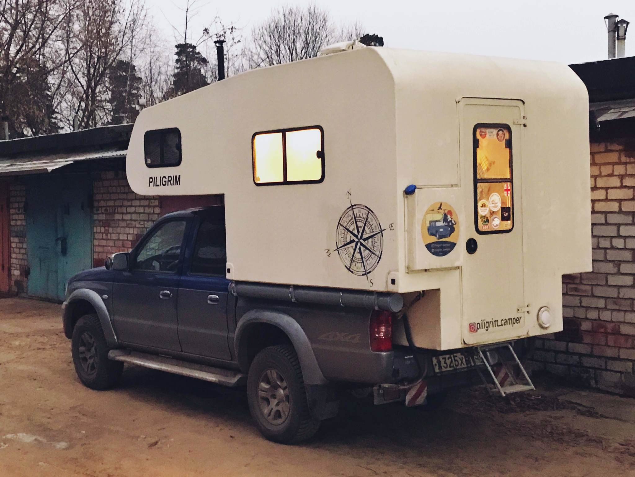 Gray water tank made from plumbing pipes - My, Pilgrim, House on wheels, Camper, Road trip, Video, Longpost