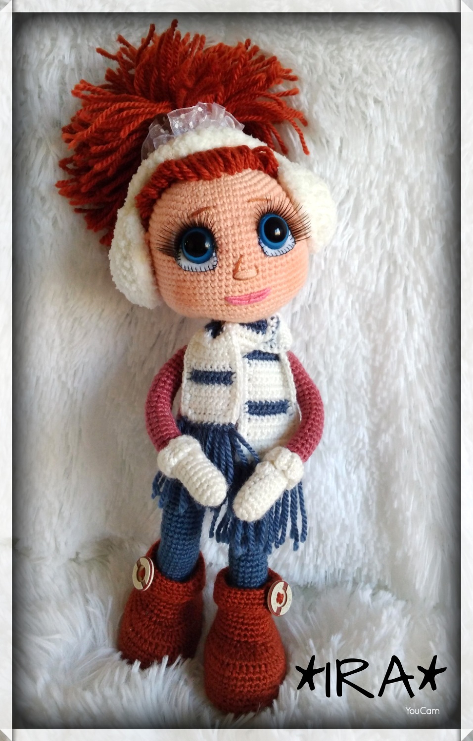 Doll. MK Ekaterina Fomina - With your own hands, Handmade, Needlework without process, Amigurumi