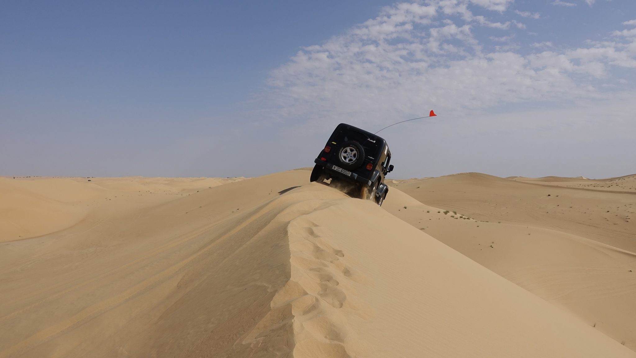 Continuation of the post “Arab adventures, part 2 - Convoy for beginners” - My, Desert, Toyota Land Cruiser, UAE, Auto Club, Video, Longpost